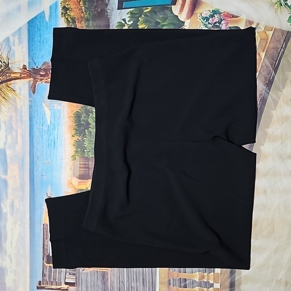 St. John Nordstrom Black Gold Zippered Pocket High Waisted Pants Size 16 - Picture 7 of 7